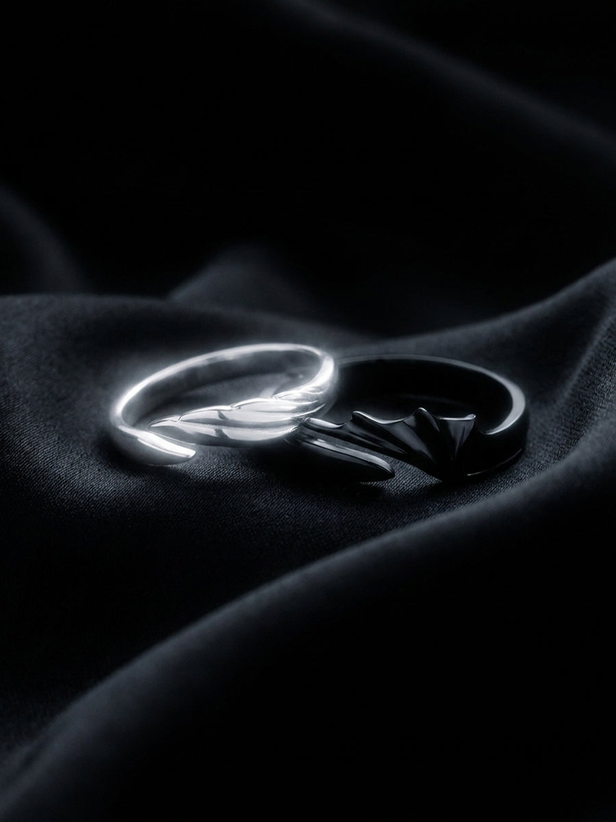 Angel & Devil Ring Set