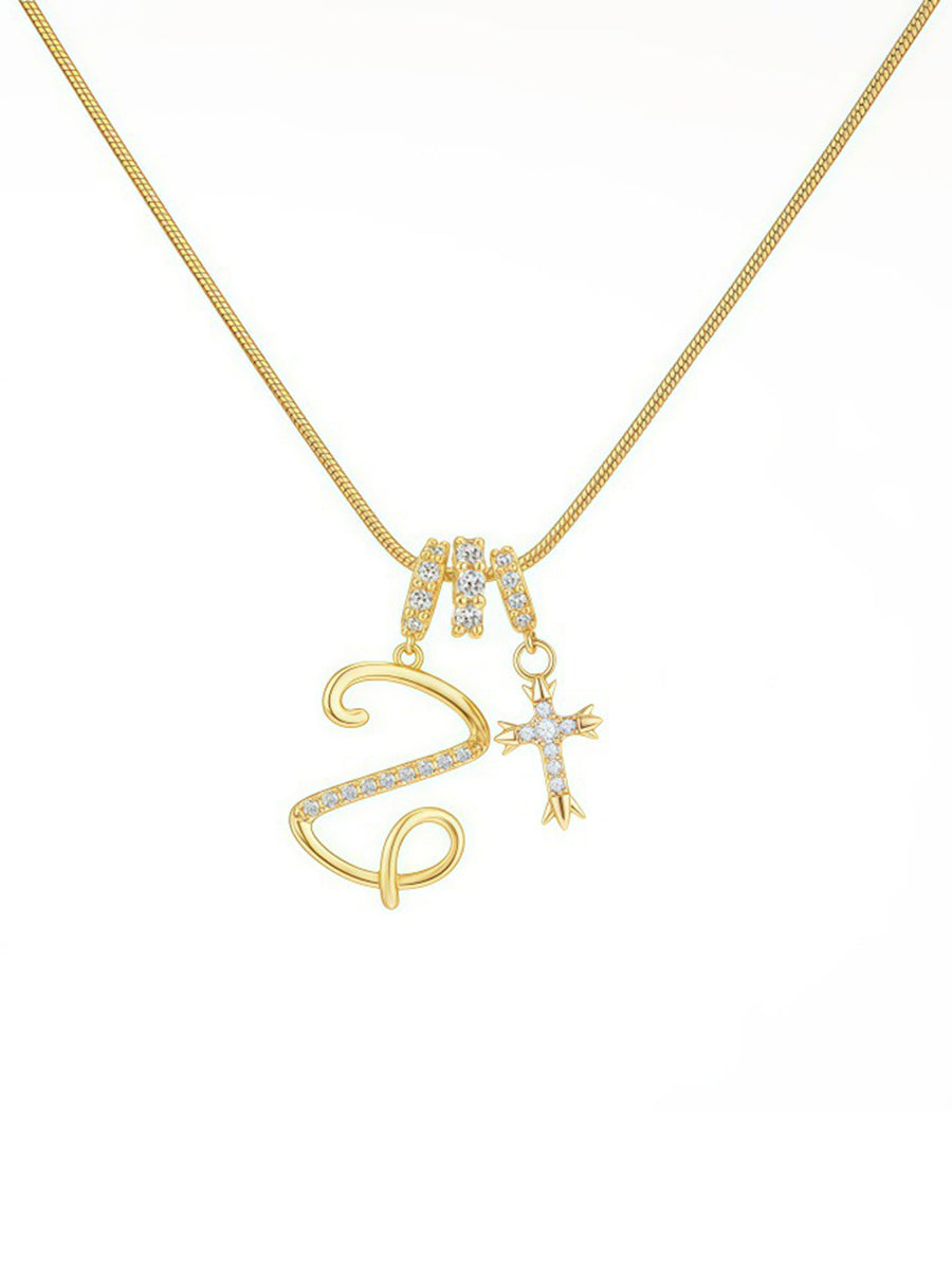 Promise Initial Necklace