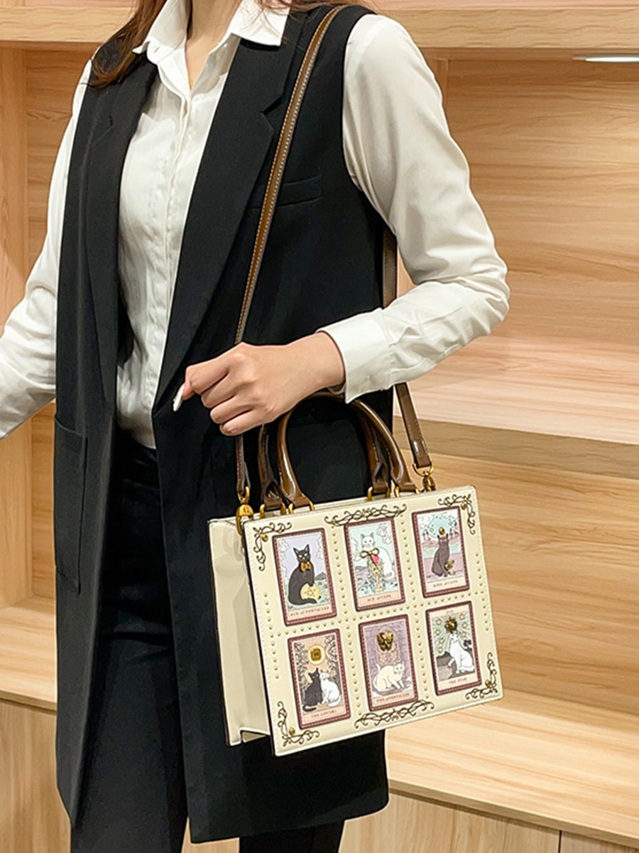 Tarot Cat Tote Bag