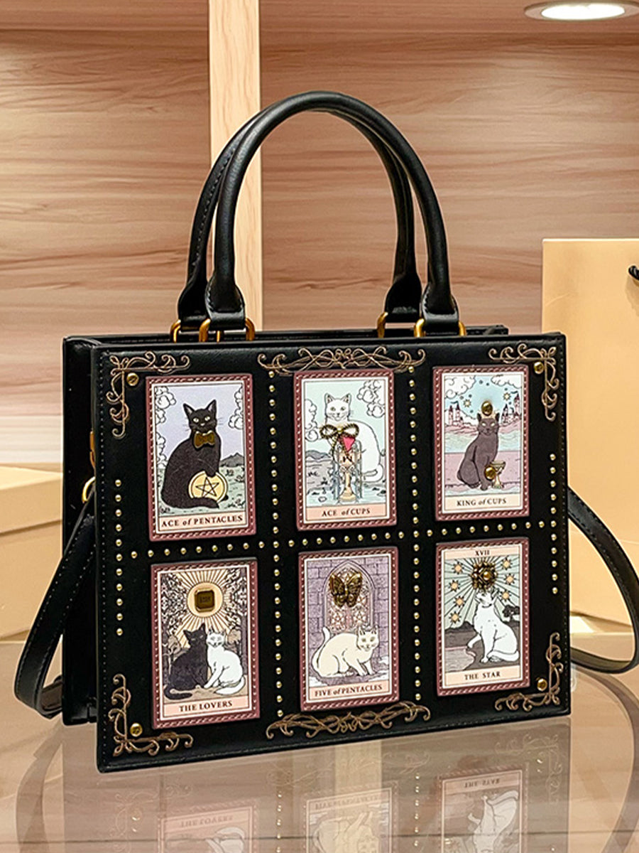 Tarot Cat Tote Bag