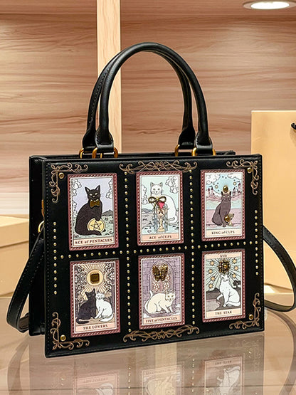 Tarot Cat Tote Bag