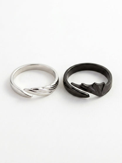 Angel & Devil Ring Set