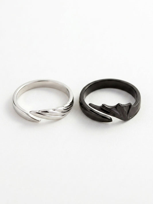 Angel & Devil Ring Set