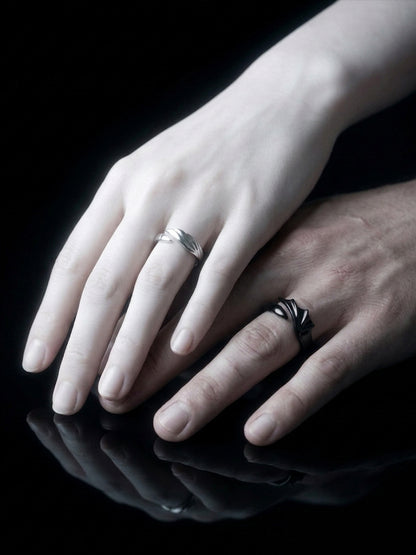 Angel & Devil Ring Set