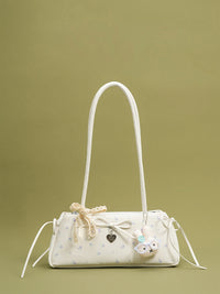 White + FREE Bag Charm