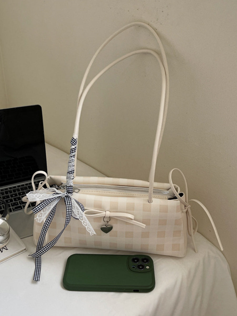 Gingham Bow Bag