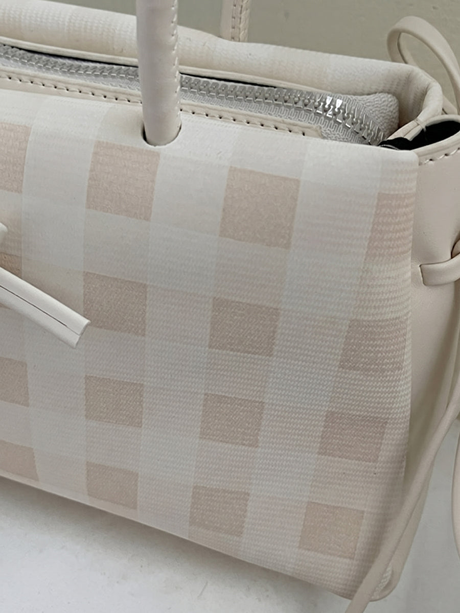 Gingham Bow Bag