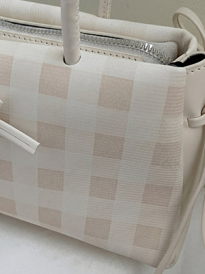Gingham Bow Bag