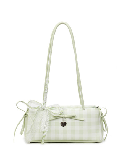 Gingham Bow Bag