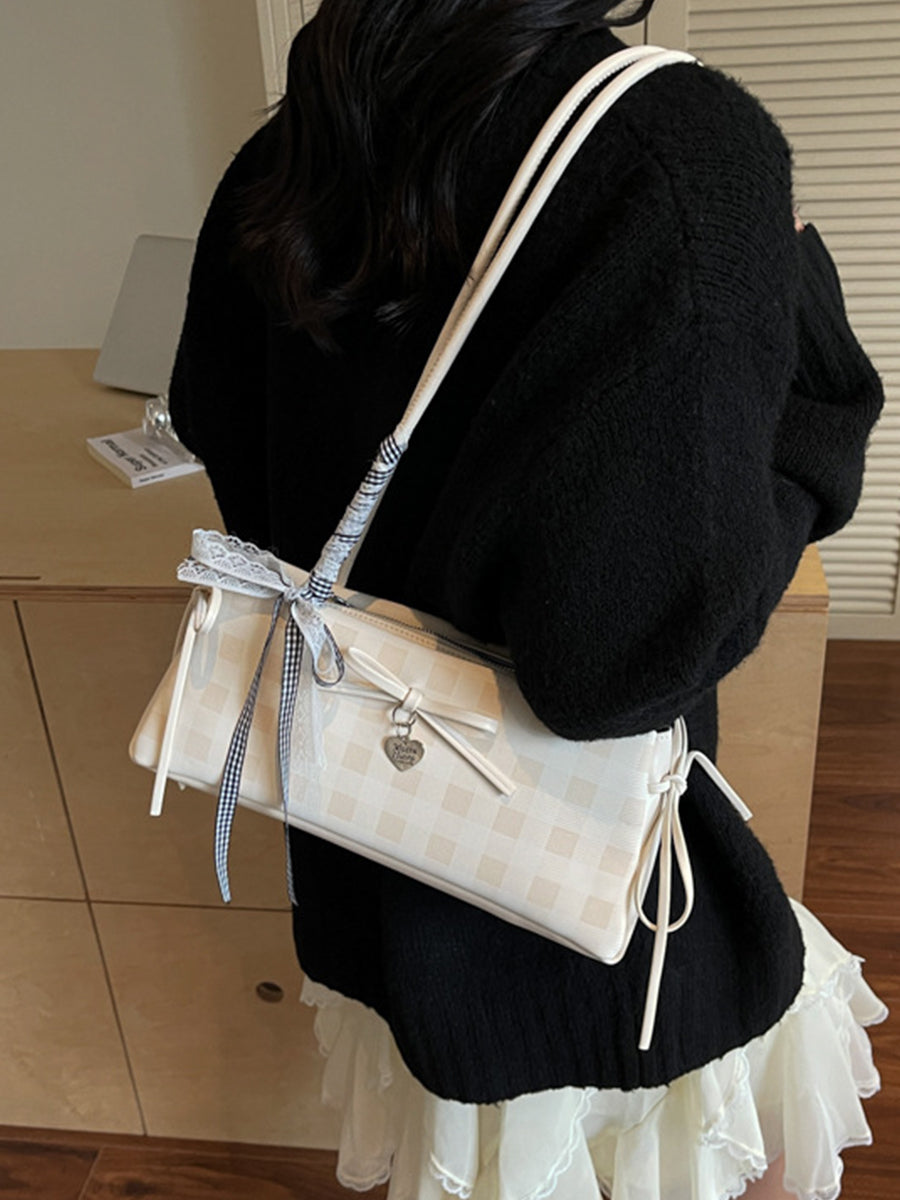 Gingham Bow Bag