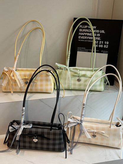 Gingham Bow Bag