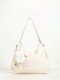 White + FREE Bag Charm