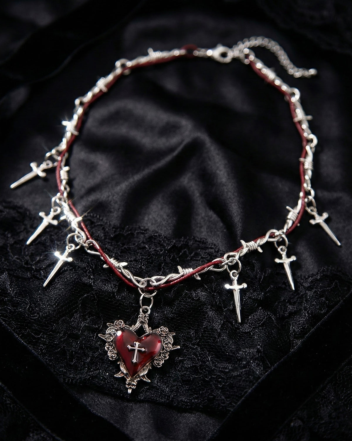 Heart Thorn Necklace