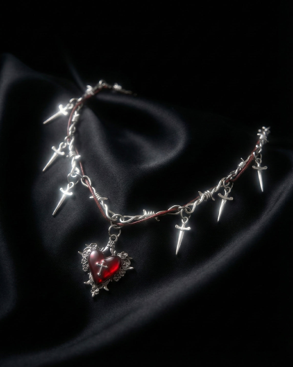 Heart Thorn Necklace