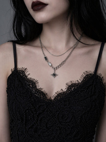 Obsidian Relic Necklace