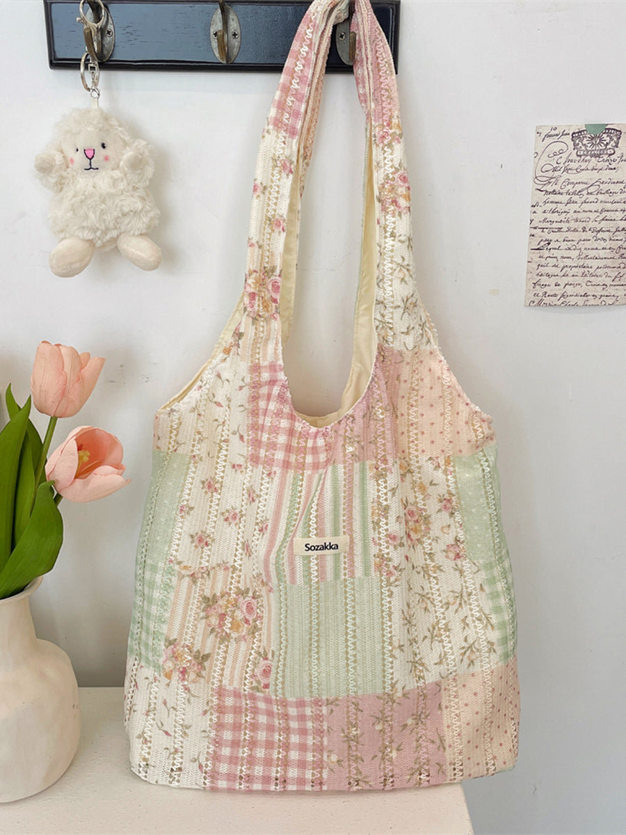 Patchwork Tote Bag