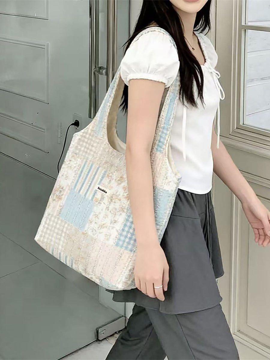 Patchwork Tote Bag