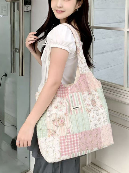 Patchwork Tote Bag