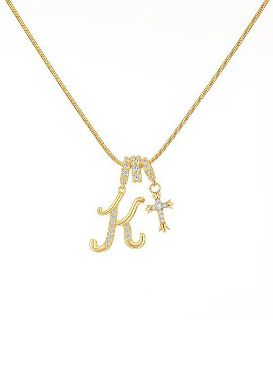 Promise Initial Necklace
