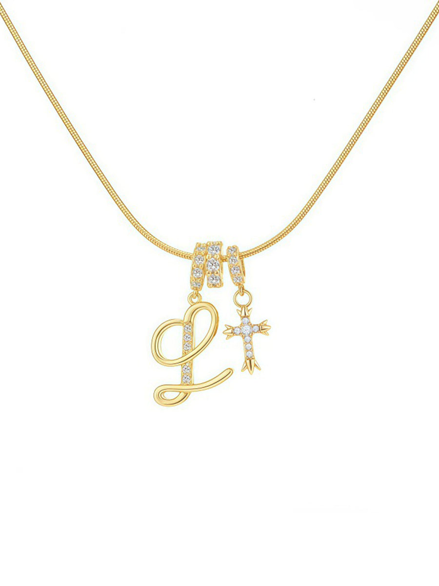 Promise Initial Necklace