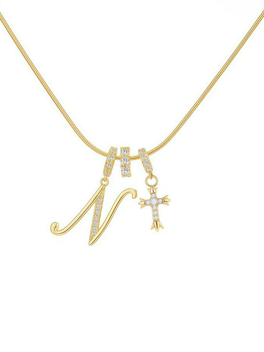 Promise Initial Necklace