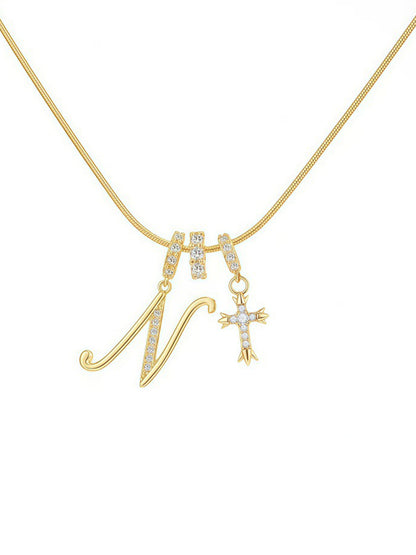 Promise Initial Necklace