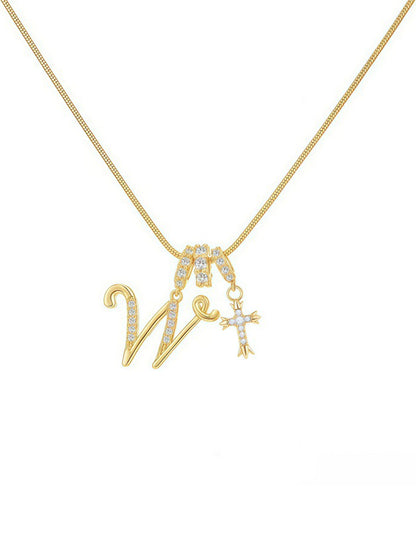 Promise Initial Necklace