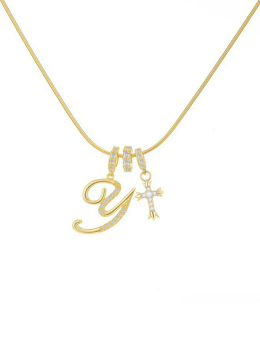 Promise Initial Necklace