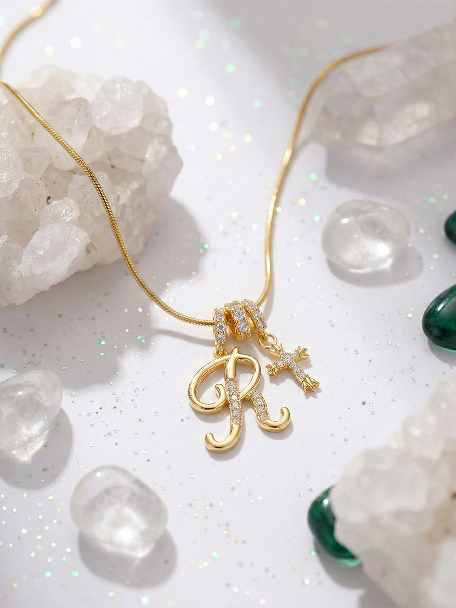 Promise Initial Necklace
