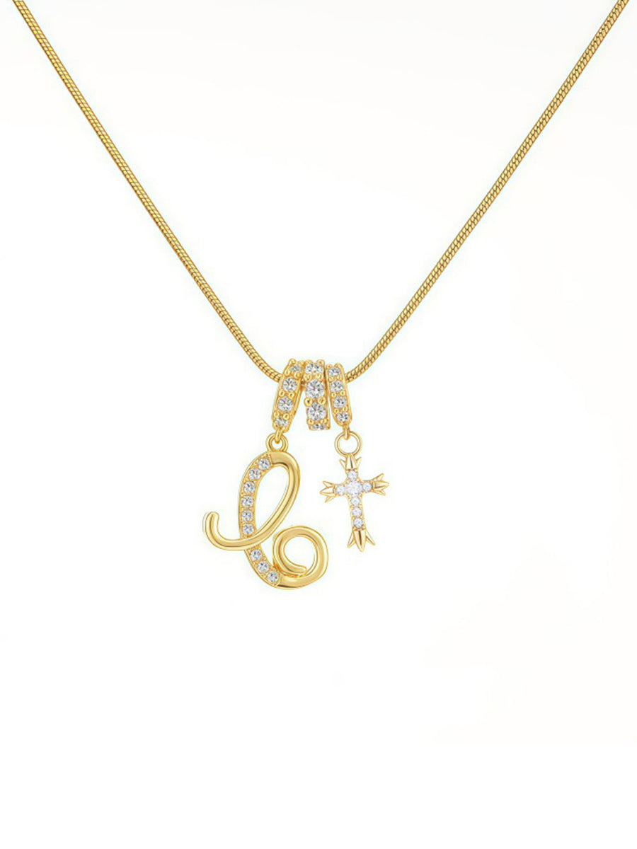 Promise Initial Necklace