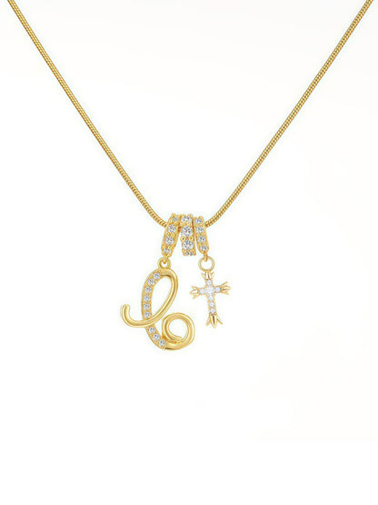 Promise Initial Necklace