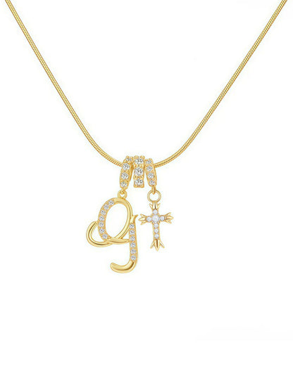 Promise Initial Necklace